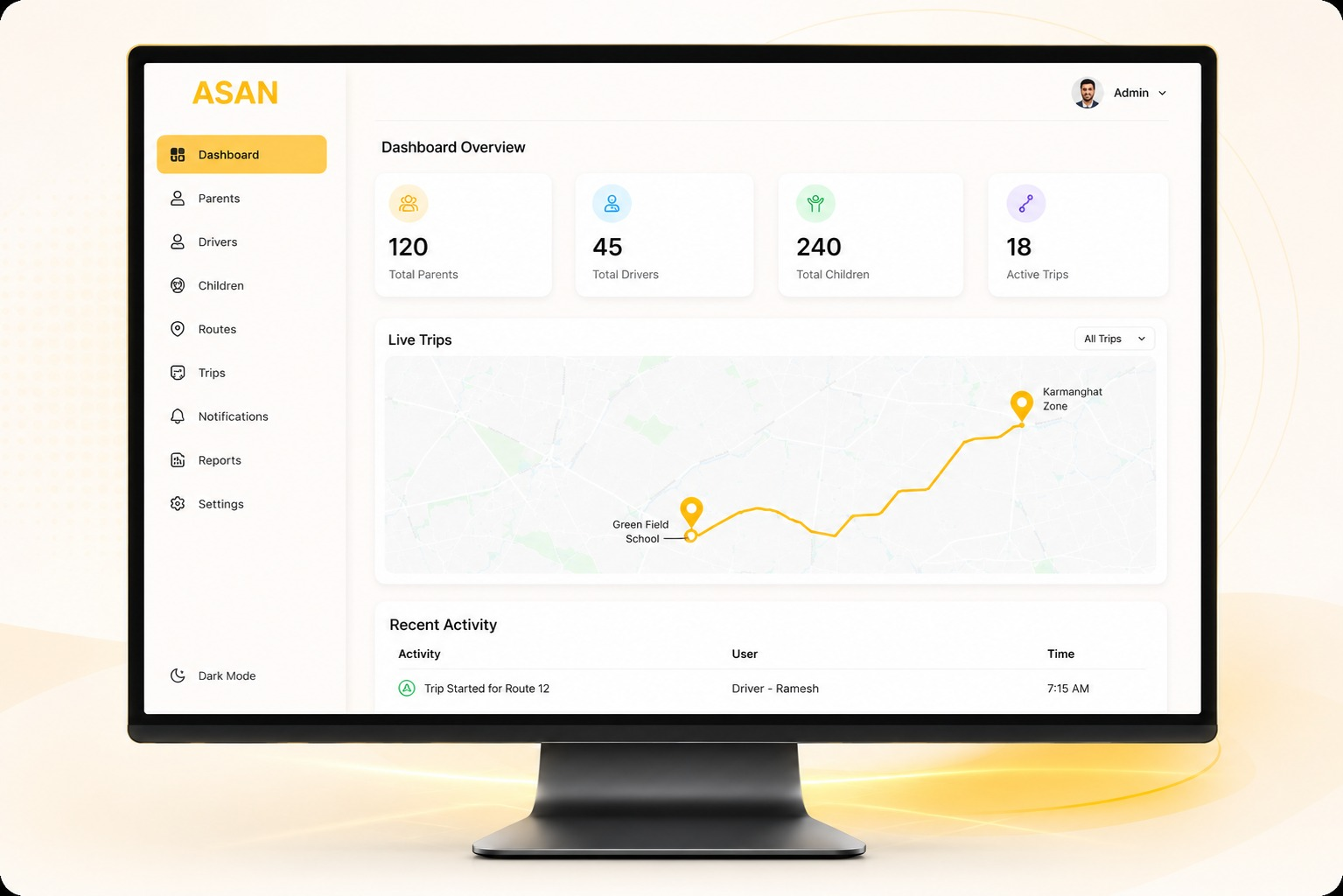 Admin Dashboard